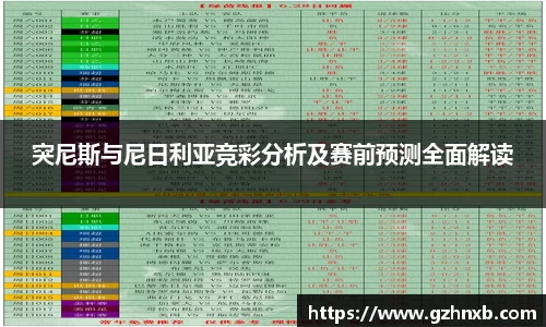 突尼斯与尼日利亚竞彩分析及赛前预测全面解读